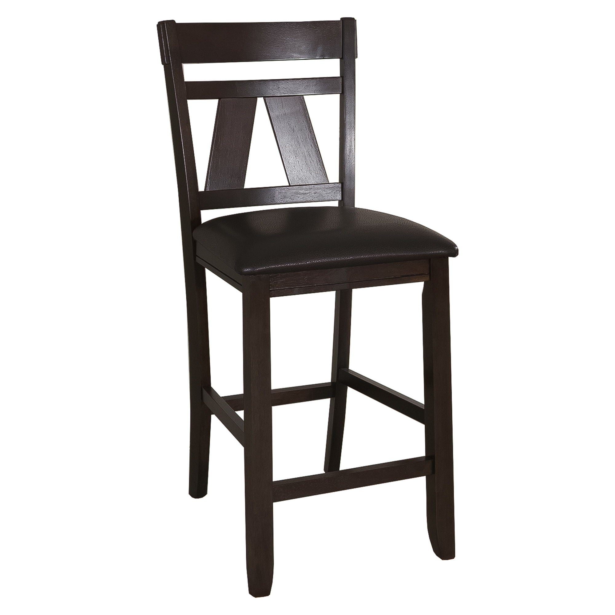 Liberty Furniture Lawson - Splat Back Counter Chair - Dark Brown